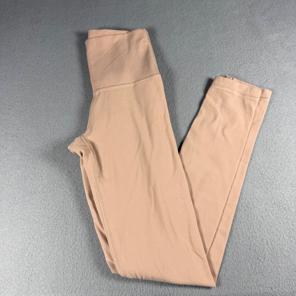 Tna Aritzia Womens High Rise Full Length Leggings Size 2XS Peach Tan Neutral